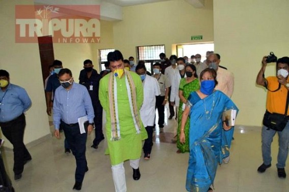 Amid COVID pandemic, Chief Minister visited IGM, GB hospitals, checked arrangement